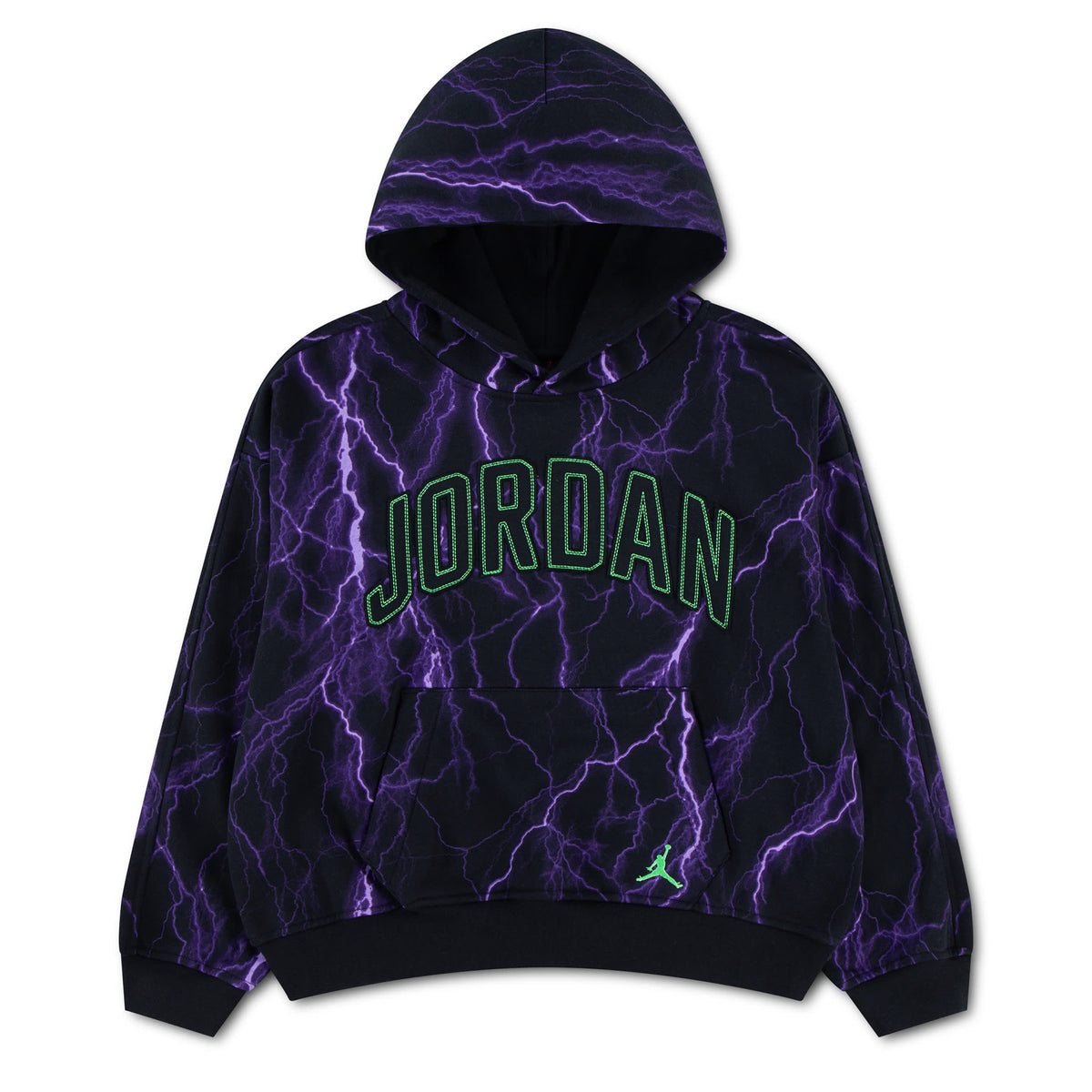 Shock And Ahh Fleece Hoodie (Big Kid)
