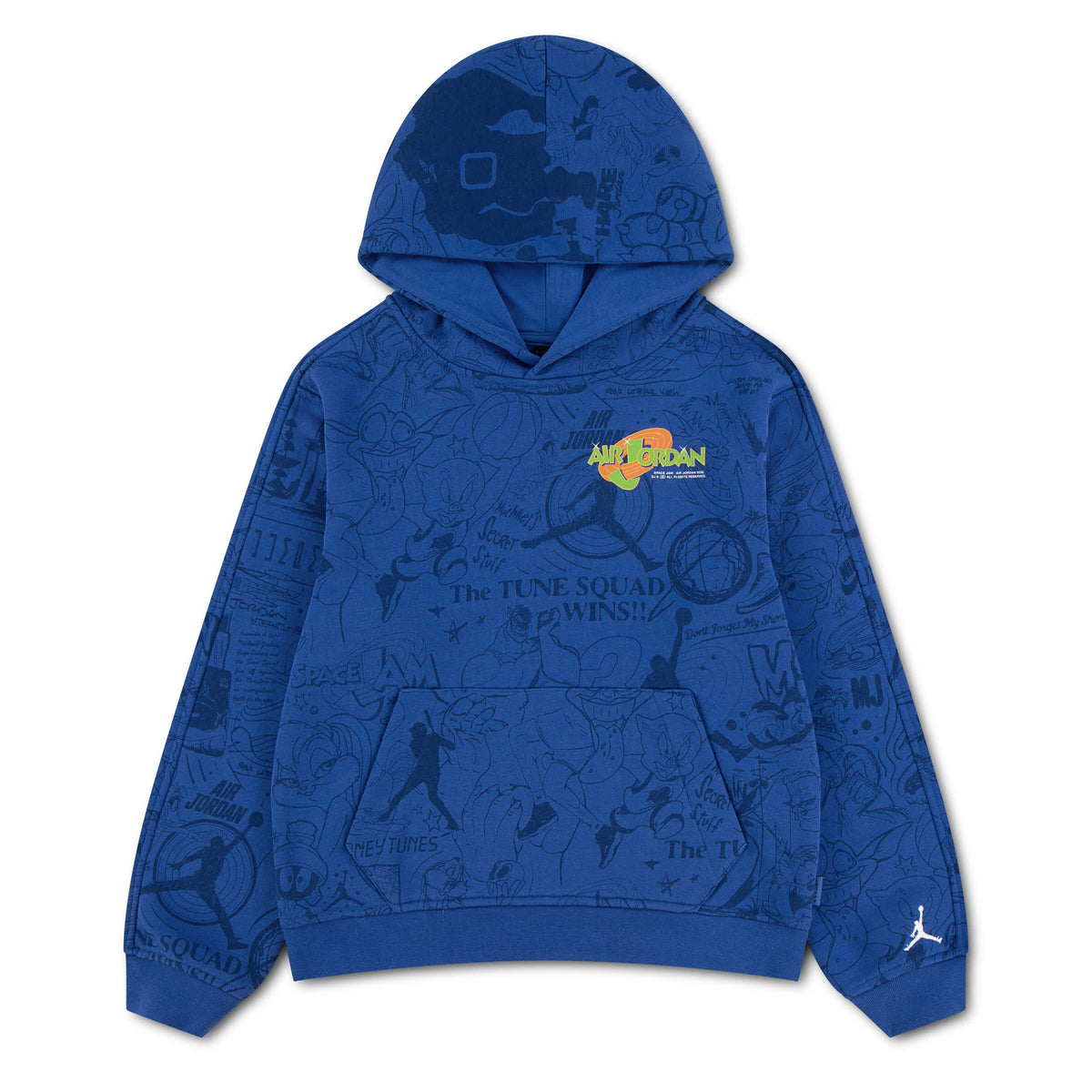 Space Jam Aop Hoodie (Big Kid)