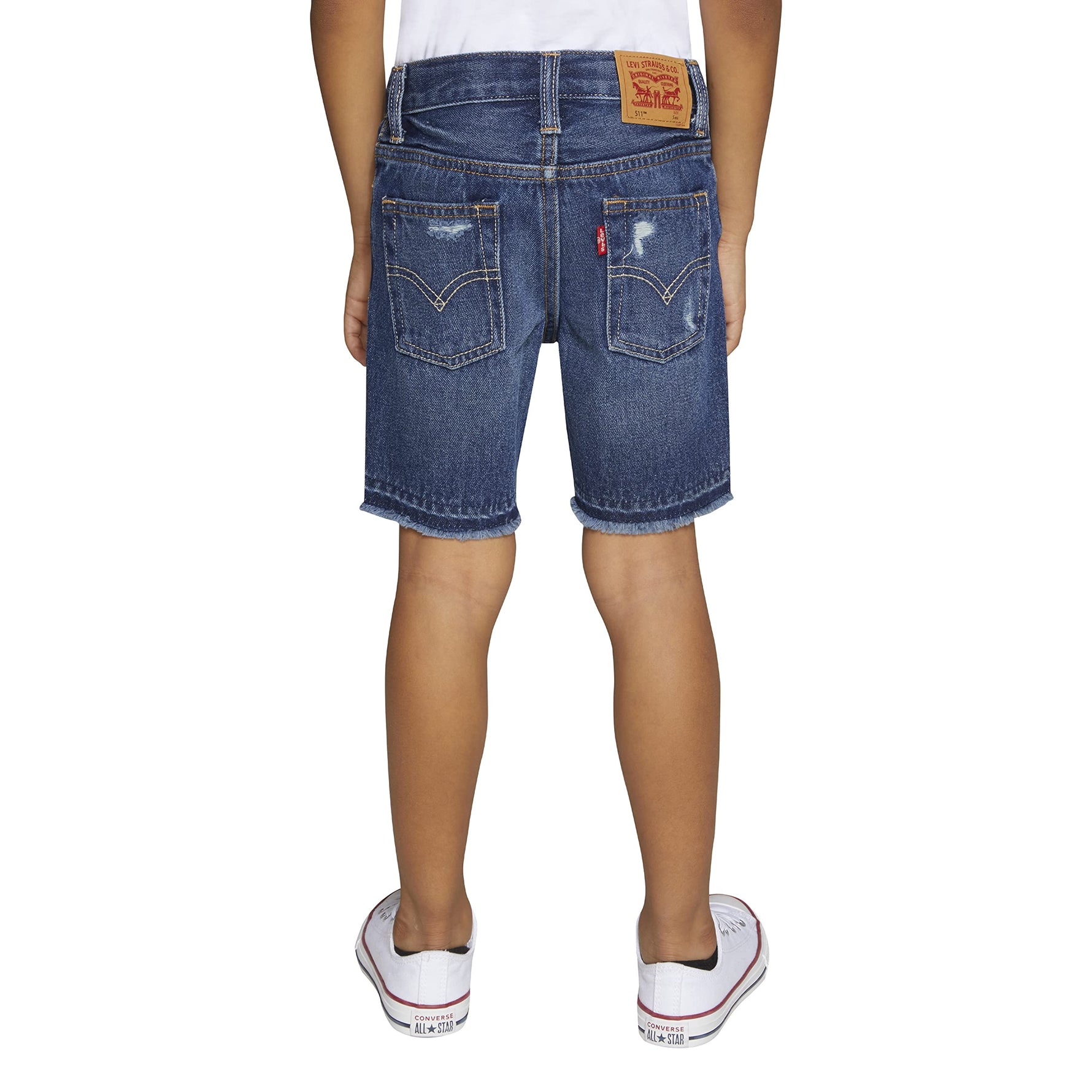 Image 3 of 511™ Slim Fit Denim Shorts (Little Kids)