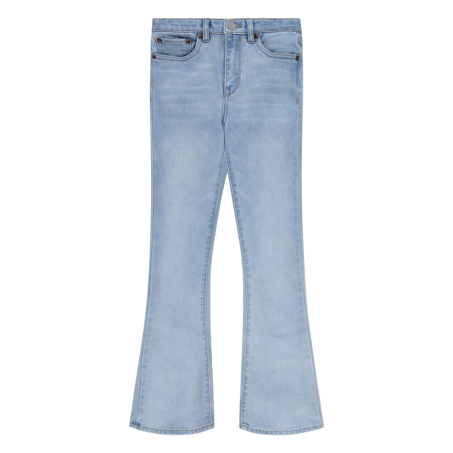 Image 1 of High-Rise Flare Jeans (Big Kids)