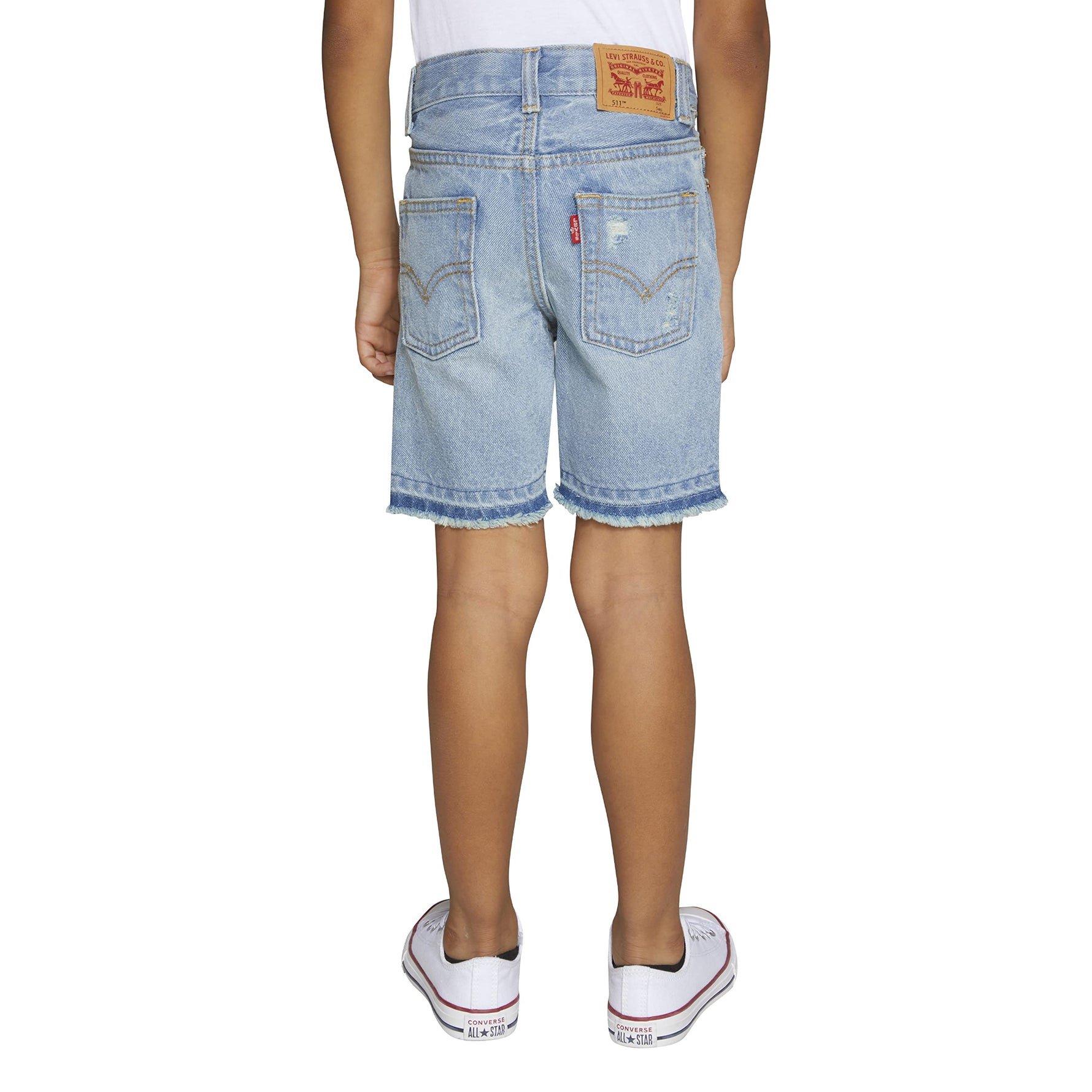 Image 3 of 511™ Slim Fit Denim Shorts (Little Kids)