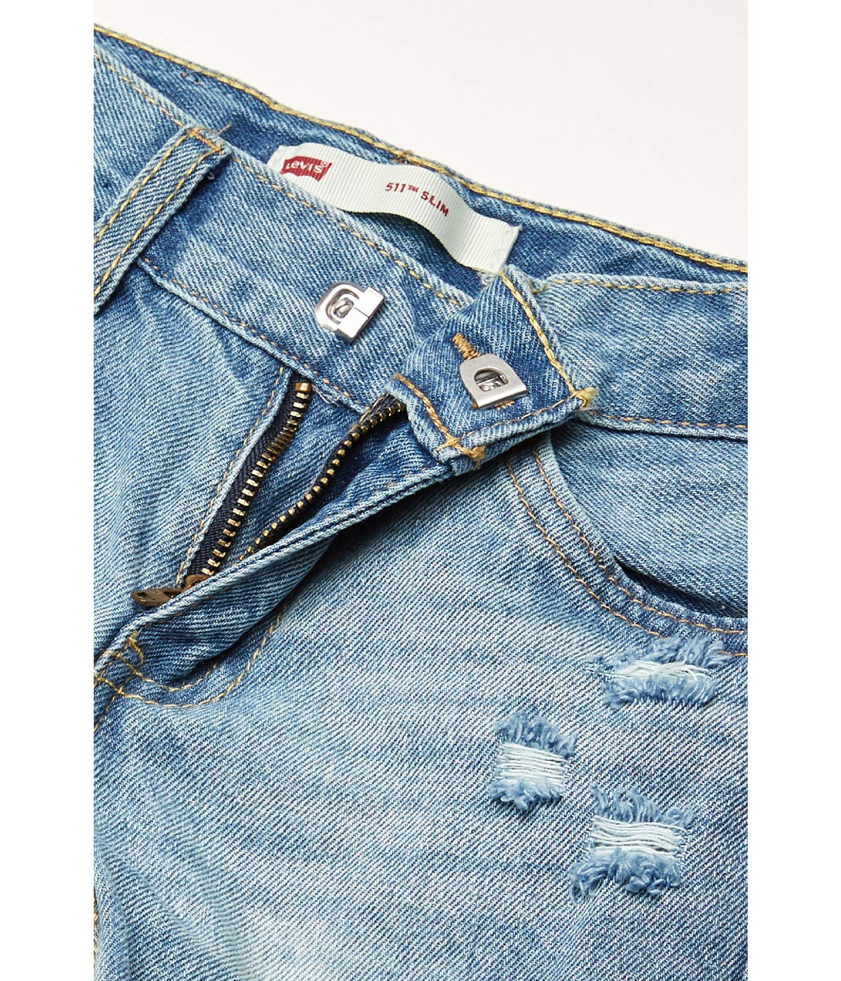 Image 5 of 511™ Slim Fit Denim Shorts (Little Kids)