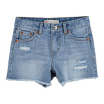 Image 1 of Girlfriend Fit Shorty Shorts (Little Kids)